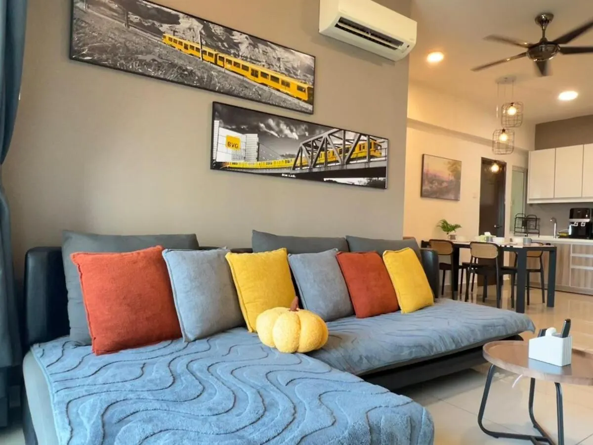 G Home 3 - Ipoh City Centre Majestic 2R2B Апартаменты